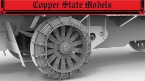 Copper State Models CSM A35040 - 1:35 Garford-Putilov Chained Rear Wheels