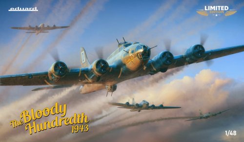 Go to product Eduard 11183 - 1:48 B-17F The Bloody Hundredth 1943 Limited Edition