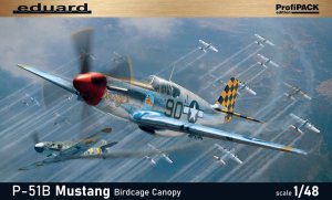 Eduard 82107 - 1:48 P-51B Mustang Birdcage canopy