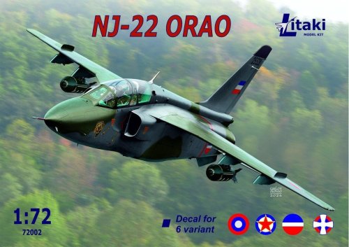 Go to product Litaki 72002 - 1:72 NJ-22 Orao