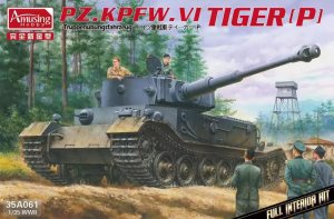 Amusing Hobby 35A061 - 1:35 Pz.Kpfw.VI Tiger P with full interior