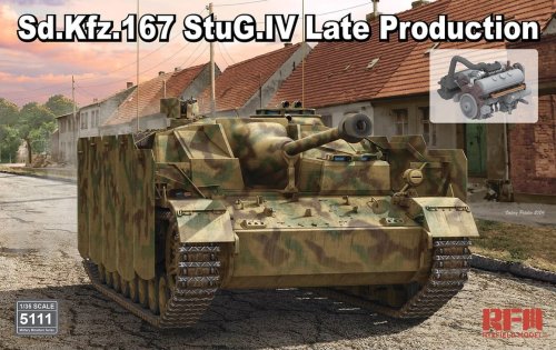 Go to product Rye Field Model 5111 - 1:35 Sd.Kfz.167 StuG.IV Late Production