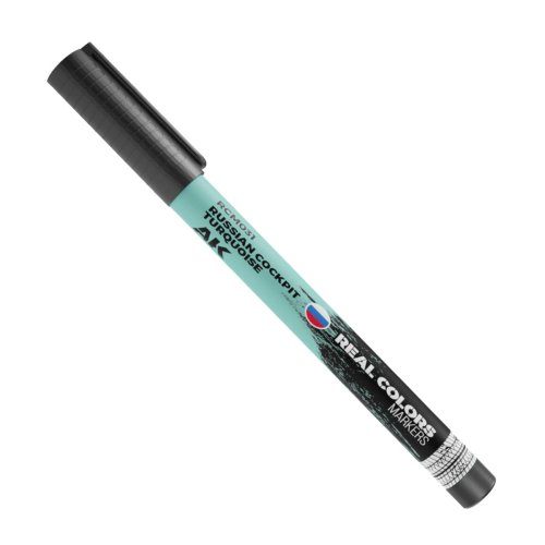 Go to product AK Interactive RCM031 - Real Color Marker Russian Cockpit Torquoise