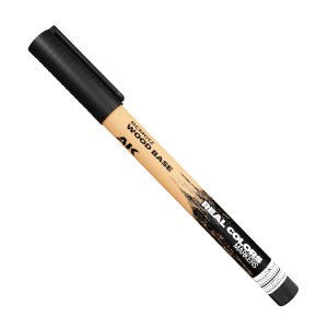 AK Interactive RCM012 - Real Color Marker Wood Base