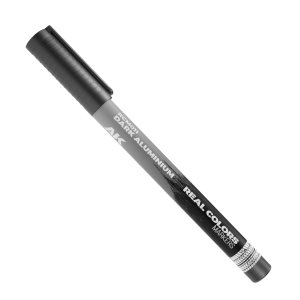 AK Interactive RCM011 - Real Color Marker Dark Aluminum