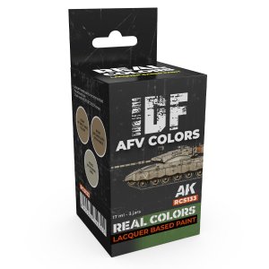 AK Interactive RCS133 - IDF AFV Colors paint set