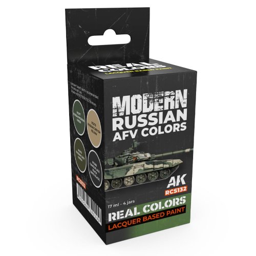 Go to product AK Interactive RCS132 - Modern Russian AFV Colors paint set