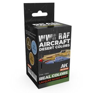 AK Interactive RCS110 - WWII RAF Aircraft Desert Colors paint set