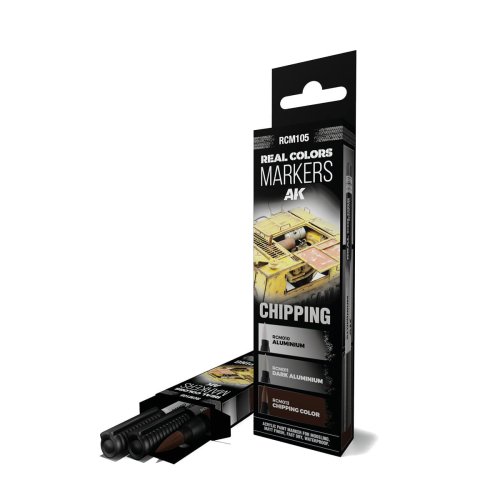 Go to product AK Interactive RCM105 - Real Colors Marker Set - Chipping