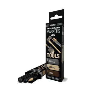 AK Interactive RCM101 - Real Colors Marker Set - Tools