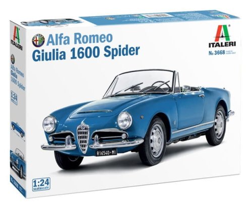 Go to product Italeri 3668 - 1:24 Alfa Romeo Giulia 1600 Spider
