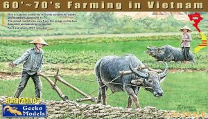 Gecko Models 35GM0107 - 1:35 60'-70's Farming in Vietnam