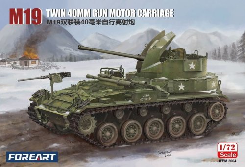 Go to product Fore Art 2004 - 1:72 M19 Twin 40 mm Gun Motor Carriage