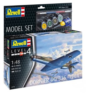 Revell 63795 - 1:48 Dornier Do 335 Pfeil model with paints