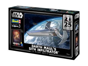 Revell 05638 - 1:120 Darth Maul's Sith Infiltrator model with paints