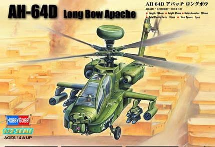 Go to product HOBBY BOSS 87219 - 1:72 AH-64D Long Bow Apache