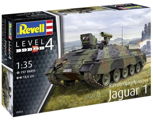 Go to product Revell 03353 - 1:35 Raketenjagdpanzer Jaguar 1