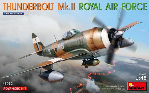 Go to product Miniart 48012 - 1:48 Thunderbolt Mk.II Royal Air Force - Advanced Kit.
