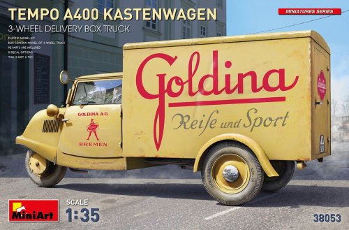 Go to product Miniart 38053 - 1:35 Tempo A400 Kastenwagen