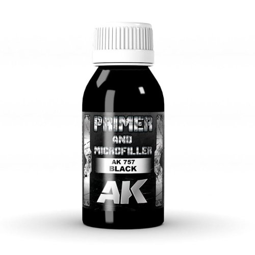 Go to product AK INTERACTIVE 757 - Primer and Microfiller Black 100 ml