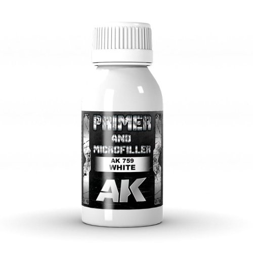 Go to product AK INTERACTIVE 759 - Primer and Microfiller White 100 ml