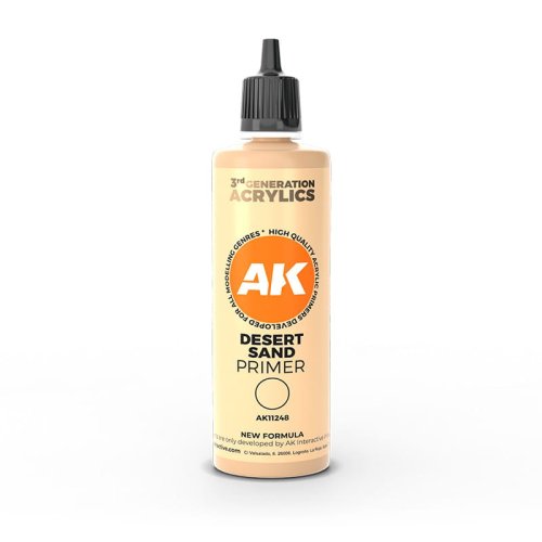 Go to product AK INTERACTIVE 11248 - Desert Sand Primer 100 ml 3rd Generation