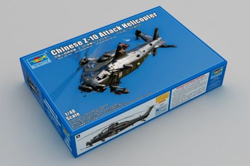 Go to product Trumpeter 05820 - 1:48 Chinese Z-10 Attack Helicopter