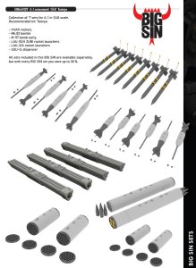 Eduard SIN648129 - 1:48 A-1 armament