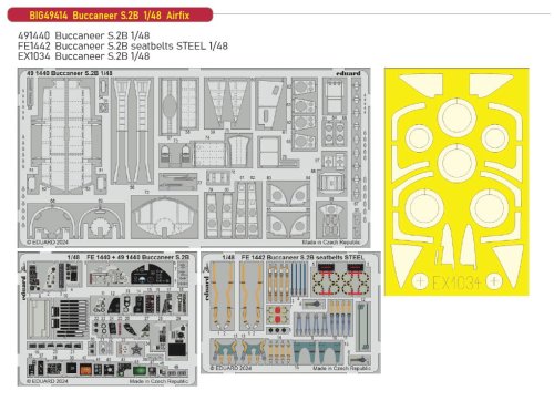 Go to product Eduard BIG49414 - 1:48 Buccaneer S.2B