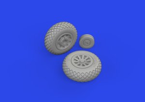 Eduard 672370 - 1:72 P-51D wheels diamond tread 2