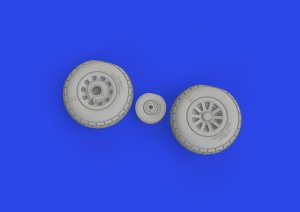 Eduard 672369 - 1:72 P-51D wheels block tread