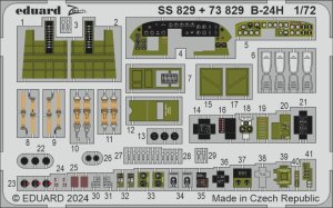 Eduard 73829 - 1:72 B-24H cockpit & engines