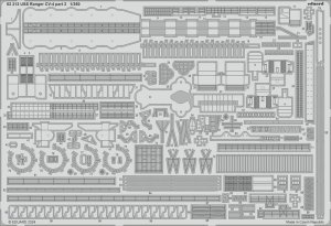 Eduard 53313 - 1:350 USS Ranger CV-4 part 3