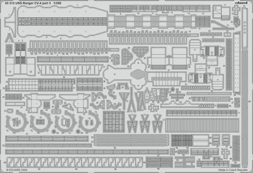 Go to product Eduard 53313 - 1:350 USS Ranger CV-4 part 3
