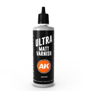 AK Interactive 11252 - Lakier bezbarwny Ultra Matt Varnish 100 ml 3rd Generation