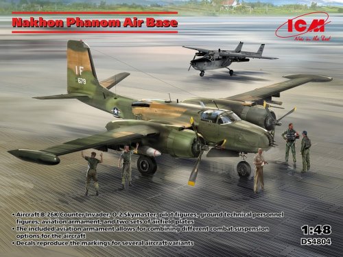 Go to product ICM DS4804 - 1:48 Nakhon Phanom Air Base