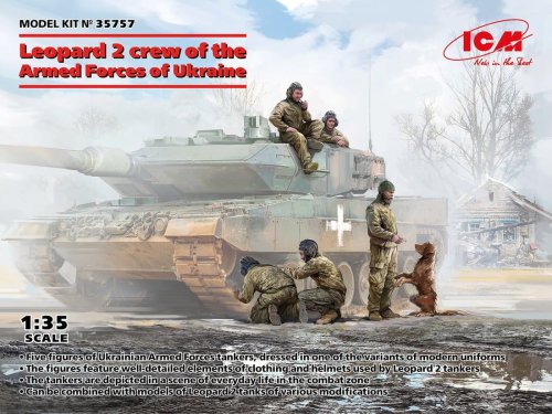 Go to product ICM 35757 - 1:35 Leopard Crew Armed Forces of Ukraine