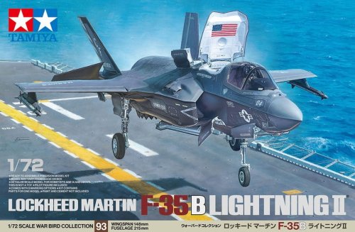 Go to product Tamiya 60793 - 1:72 Lockheed Martin F-35B Lightning II