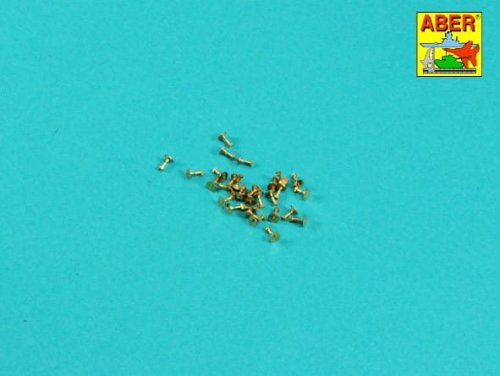 Go to product Aber 16113 - 1:16 Turned Hexagonal bolts (1,34x1,60mm) x 30 pcs.