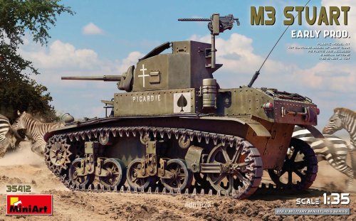 Go to product Miniart 35412 - 1:35 M3 Stuart Early Prod.