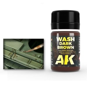 AK INTERACTIVE 045 - Dark Wash For Green Vehicles