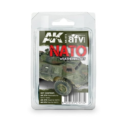 Go to product AK INTERACTIVE 073 - NATO Weathering Set