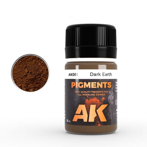 Go to product AK INTERACTIVE 081 - Dark Earth Pigment