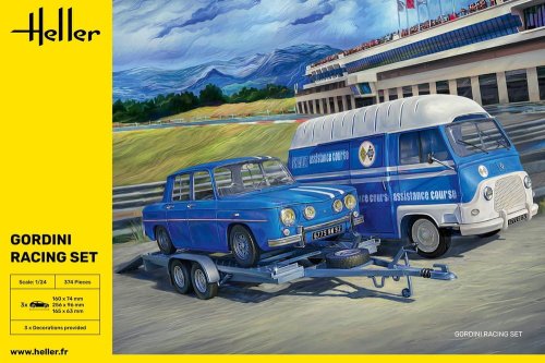 Go to product Heller 50328 - 1:24 Gordini Racing Set