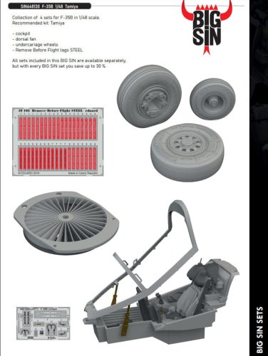 Go to product Eduard SIN648130 - 1:48 F-35B