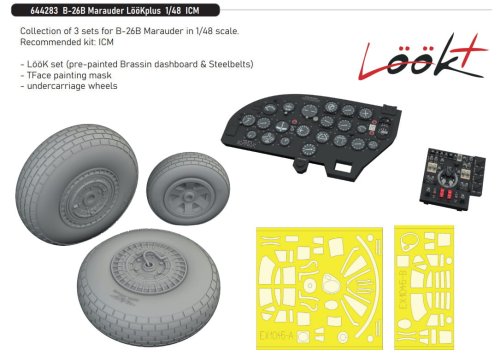 Go to product Eduard 644283 - 1:48 B-26B Marauder LööKplus