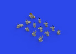 Eduard 6481031 - 1:48 P-51B/C gun sights Print 3D