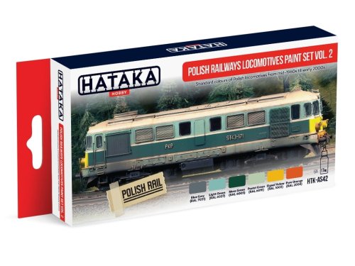 Go to product HATAKA AS42 - Polish Railways locomotives vol. 2 paint set