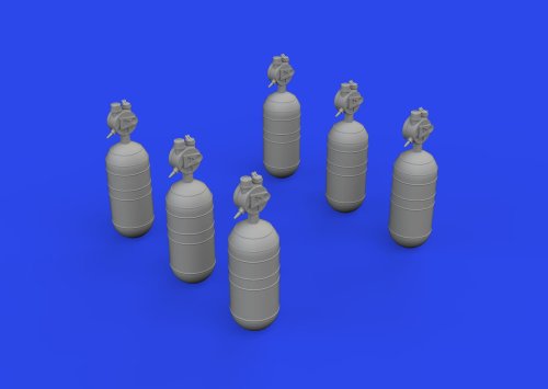 Go to product Eduard 632200 - 1:32 WWII USAAF oxygen cylinder A-6 Print 3D