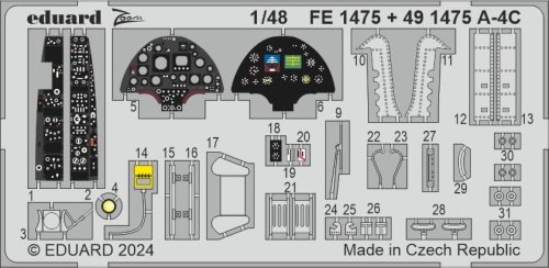 Go to product Eduard FE1475 - 1:48 A-4C
